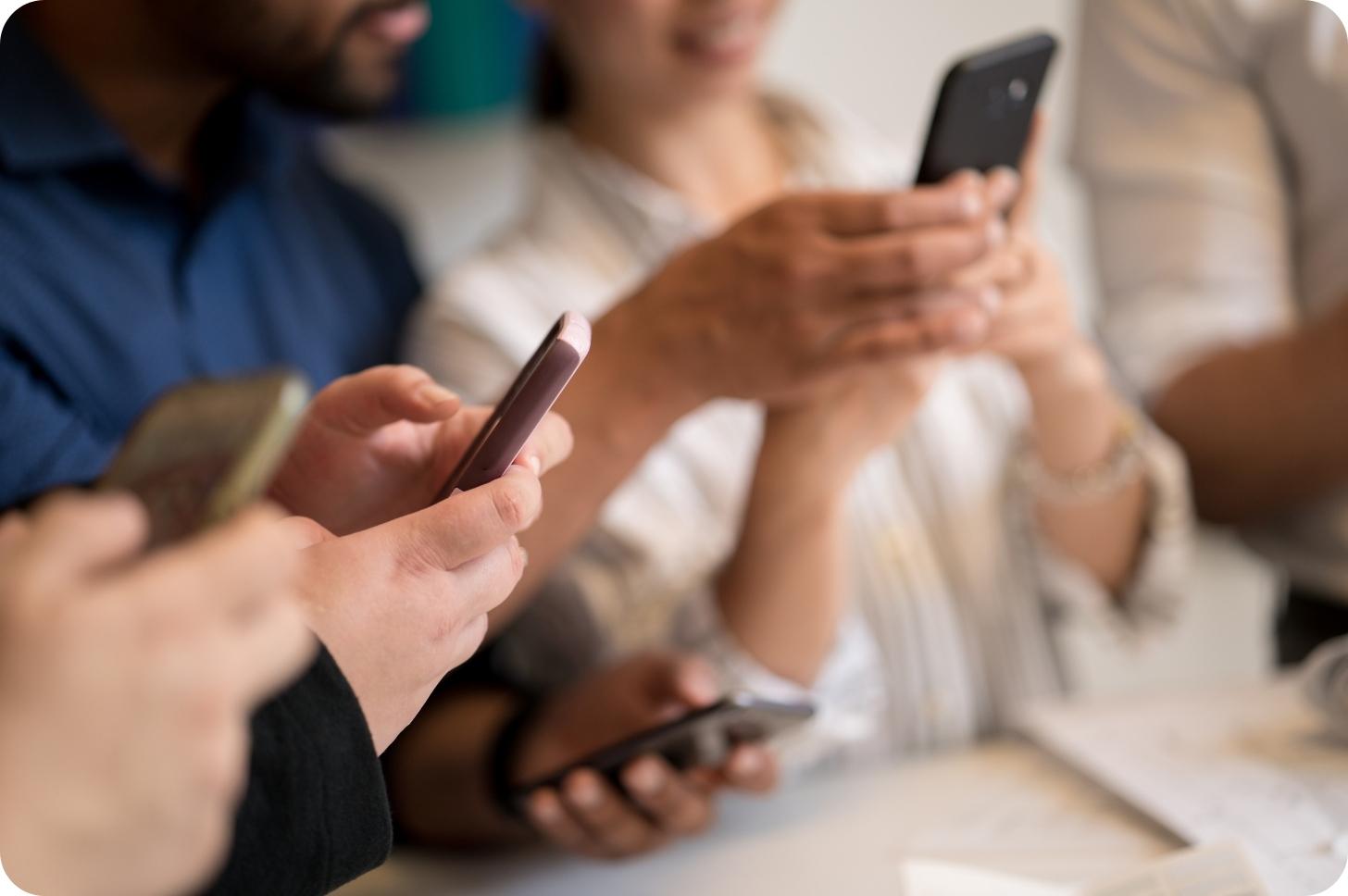 Hero image of a city skyline at night